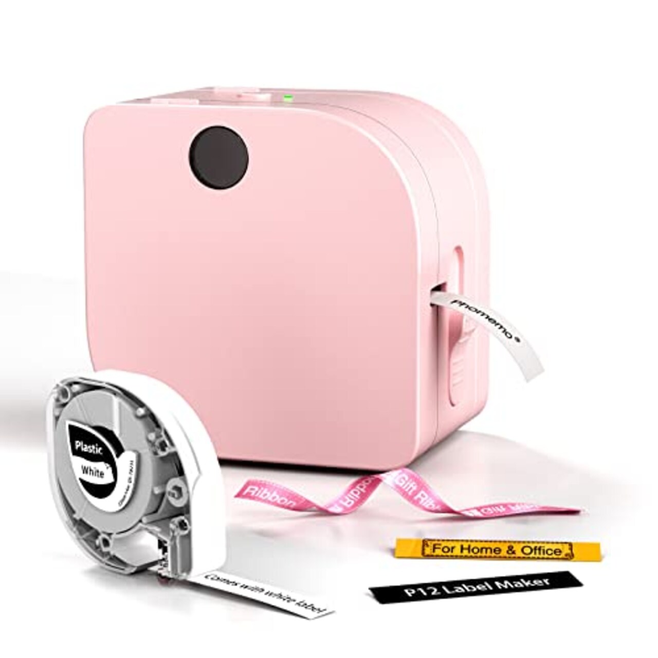 Phomemo Label Makers - Label Maker Machine with Tape P12, Bluetooth Label  Maker for Home Organization, Mini Label Printer with Tape 12mm x 4m,  Sticker Maker Support Color Printing and Font, with